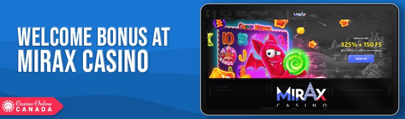 Mirax Casino : Quelles sont les méthodes de paiement acceptées ? à Canada